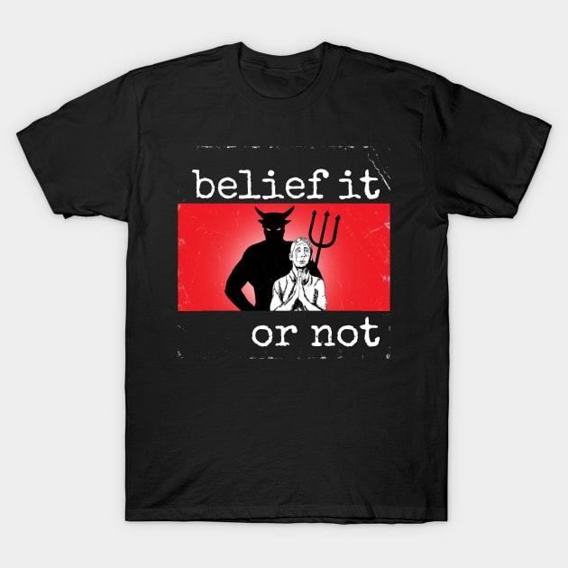 Belief It Or Not Logo T-Shirt by Belief It Or Not